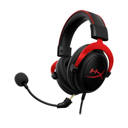 HyperX Cloud II Wired Gaming Headset with 7.1 Surround Sound (Box Open)