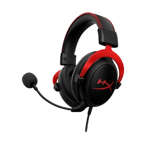 HyperX Cloud II Wired Gaming Headset with 7.1 Surround Sound (Box Open)