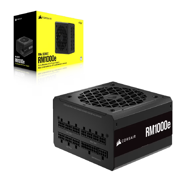 Corsair RM1000e RMe Series 1000W 80 Plus Gold Fully Modular Low-Noise ATX Power Supply