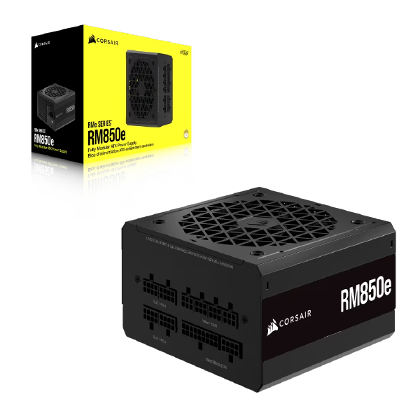 Corsair RM850e RMe Series 850W 80 Plus Gold Fully Modular Low-Noise ATX Power Supply