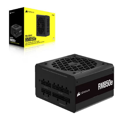 Corsair RM850e RMe Series 850W 80 Plus Gold Fully Modular Low-Noise ATX Power Supply