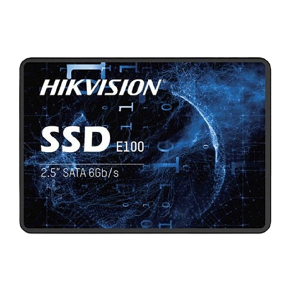 HikVision E100 SATA 2.5" Solid State Drive (SSD) with read/write speeds upto 550/450MB/s.