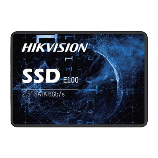 HikVision E100 SATA 2.5" Solid State Drive (SSD) with read/write speeds upto 550/450MB/s.