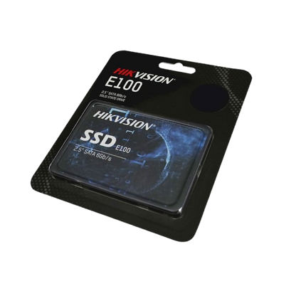 HikVision E100 SATA 6GB/s 2.5" SSD with packaging. 