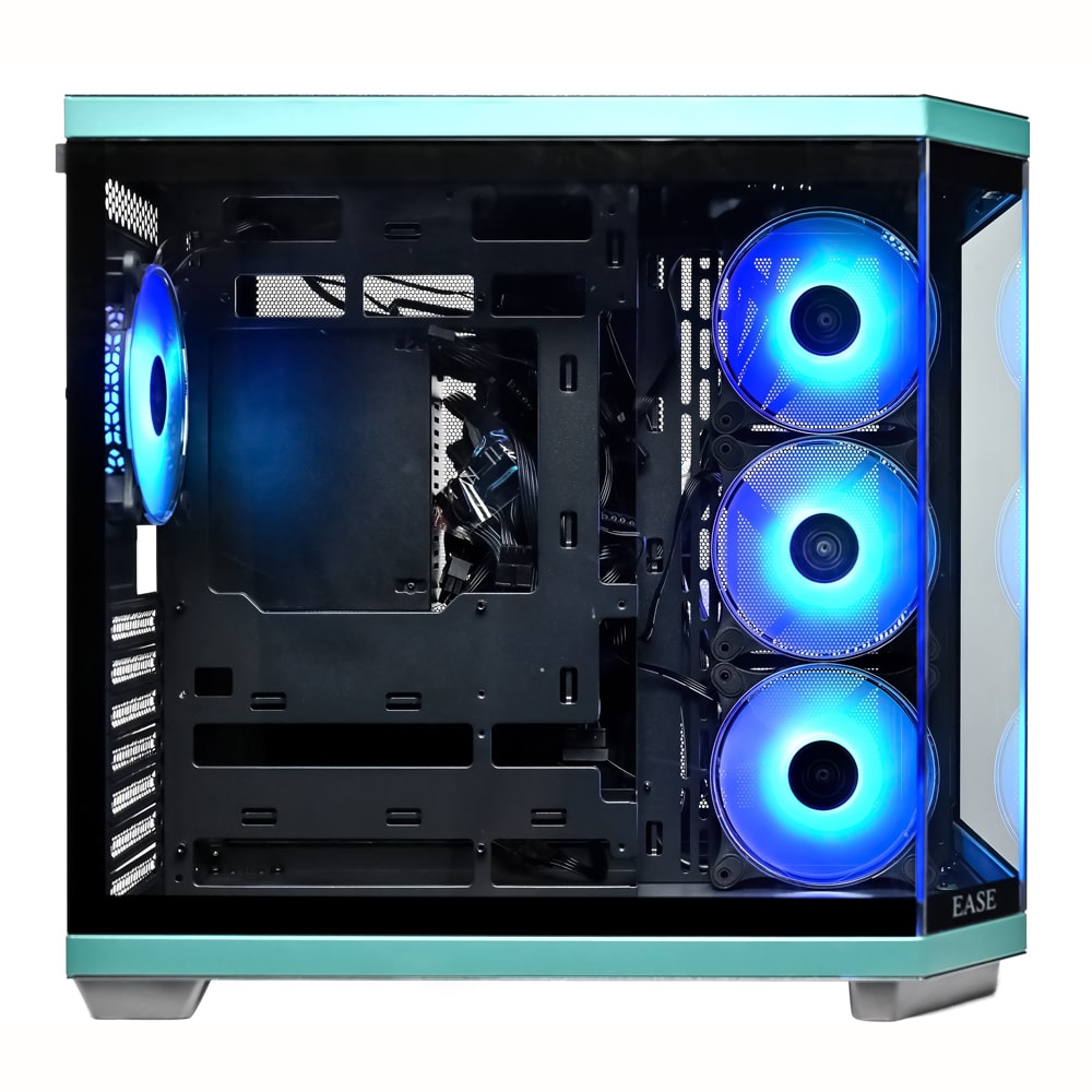 Ease EC124B Pro Tempered Glass ATX Mid-Tower Gaming Case