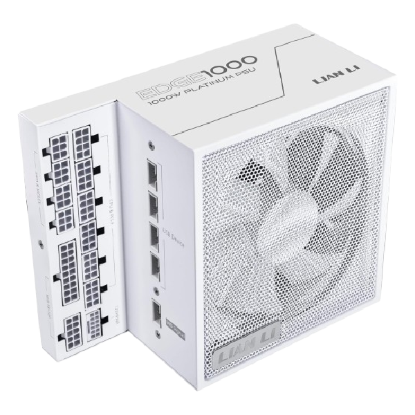 LianLi Edge 1000W ATX 80 Plus Platinum Power Supply - BLACK | WHITE