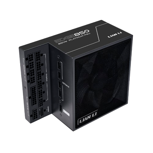 LianLi Edge 850W ATX 80 Plus Platinum Power Supply - BLACK | WHITE