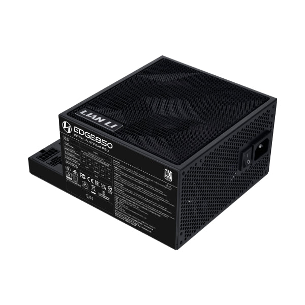 LianLi Edge 850W ATX 80 Plus Platinum Power Supply - BLACK | WHITE