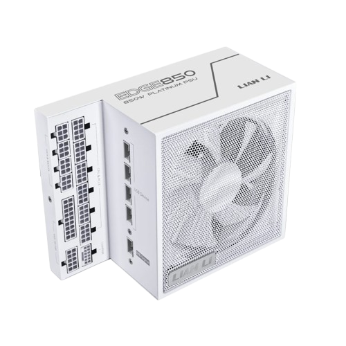 LianLi Edge 850W ATX 80 Plus Platinum Power Supply - BLACK | WHITE