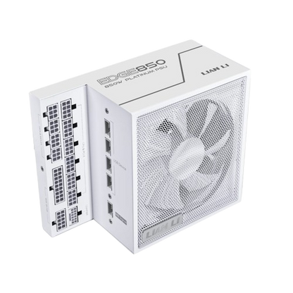 LianLi Edge 850W ATX 80 Plus Platinum Power Supply - BLACK | WHITE