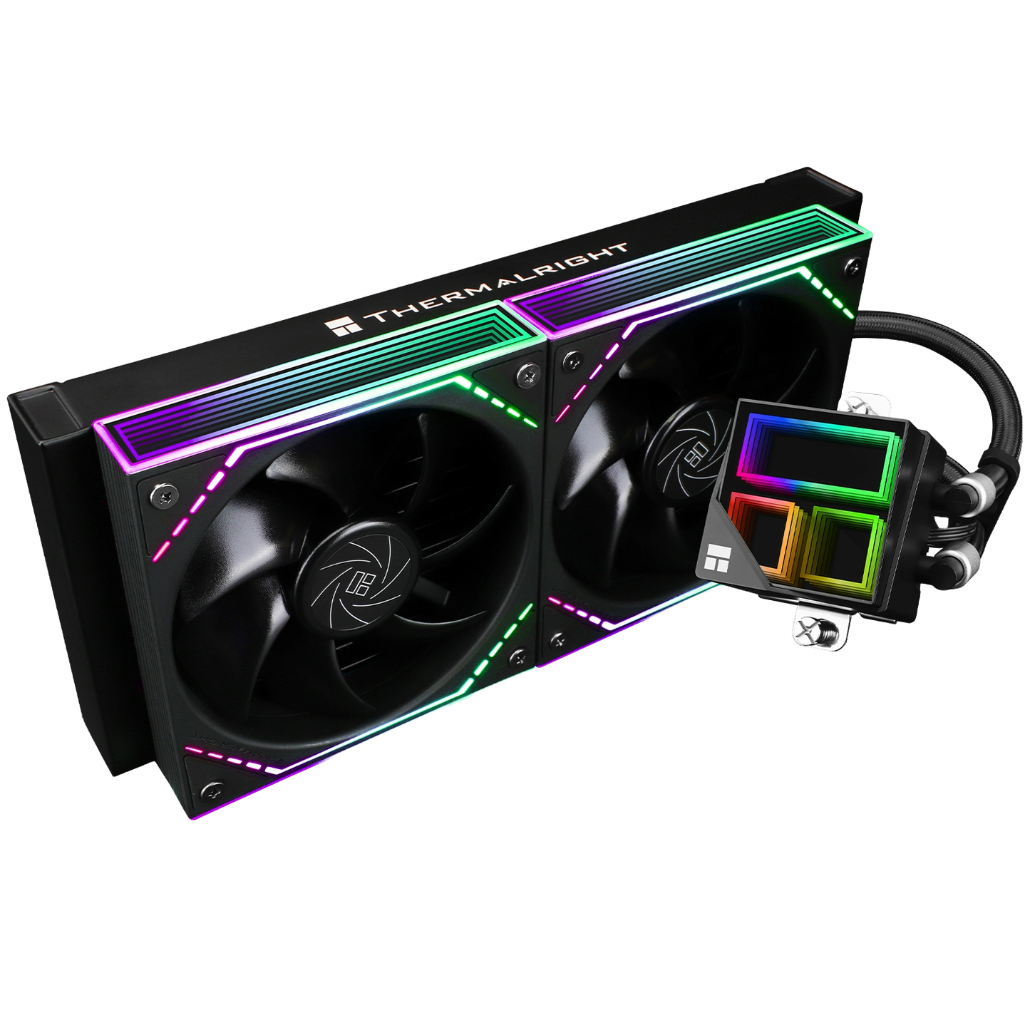 Thermalright Frozen Infinity 240mm ARGB AIO Liquid Cooler - BLACK | WHITE