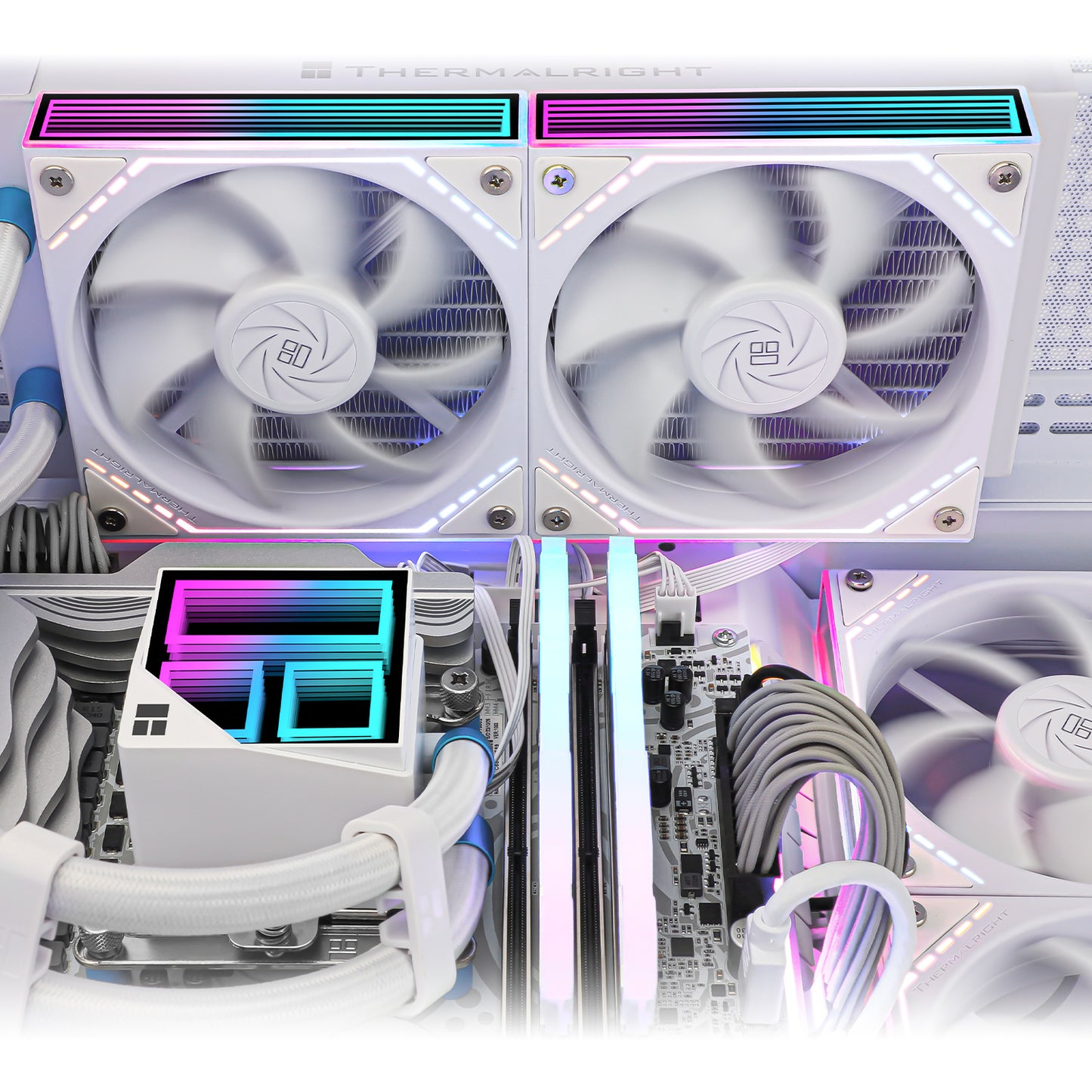 Thermalright Frozen Infinity 240mm ARGB AIO Liquid Cooler - BLACK | WHITE