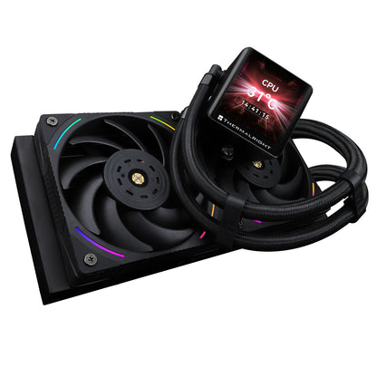 Thermalright Frozen Vision 240mm AIO Liquid Cooler with LCD Display - BLACK | WHITE