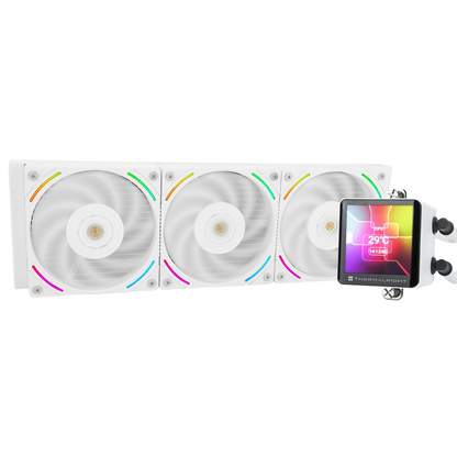 Thermalright Frozen Vision 360mm AIO Liquid Cooler with LCD Display - BLACK | WHITE