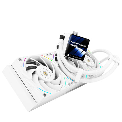 Thermalright Frozen Vision 360mm AIO Liquid Cooler with LCD Display - BLACK | WHITE