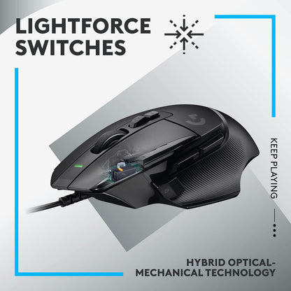 Logitech G502X Wired Gaming Mouse