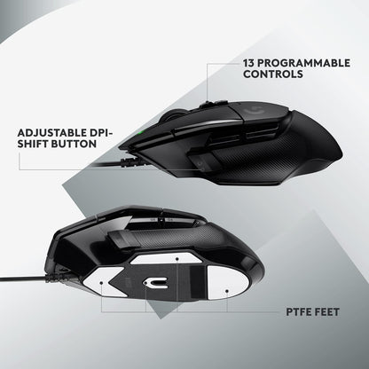 Logitech G502X Wired Gaming Mouse