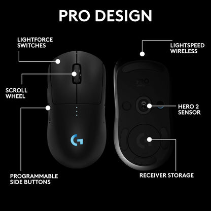 Logitech G Pro 2 LIGHTSPEED Wireless Gaming Mouse