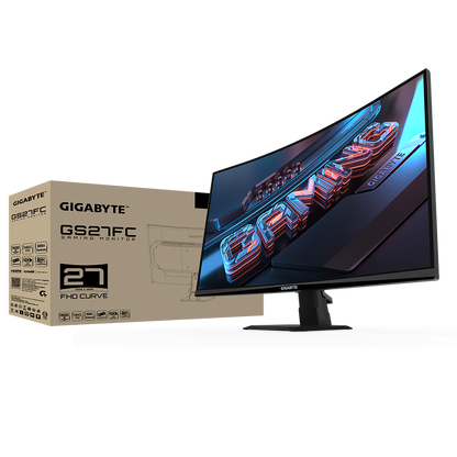 GIGABYTE G27FC 27″ FHD VA Panel 180Hz Refresh Rate Curved Gaming Monitor