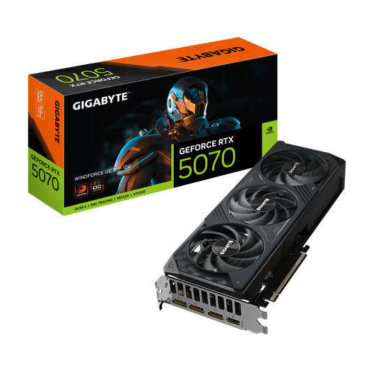 Gigabyte GeForce RTX 5070 Windforce OC SFF 12GB Graphics Card GDDR7