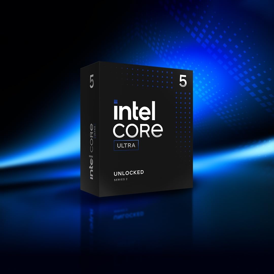 Intel Core Ultra 5 245K Desktop Processor | 14 Cores, 14 Threads, FCLGA1851 Socket, Unlocked Series 2