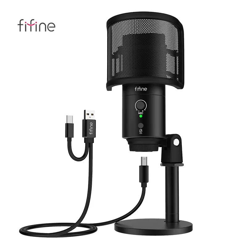 FIFINE K683A Type C USB Condenser Microphone