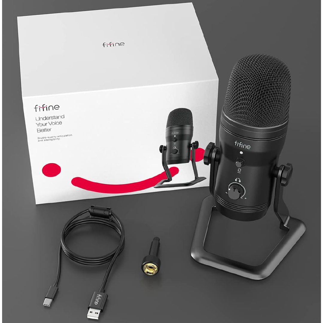 FIFINE K690 USB Studio Recording Microphone