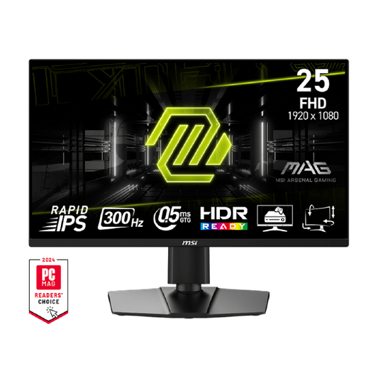 MSI MAG 255PXF 25″ 300Hz 0.5ms 1080p FHD IPS Gaming Monitor