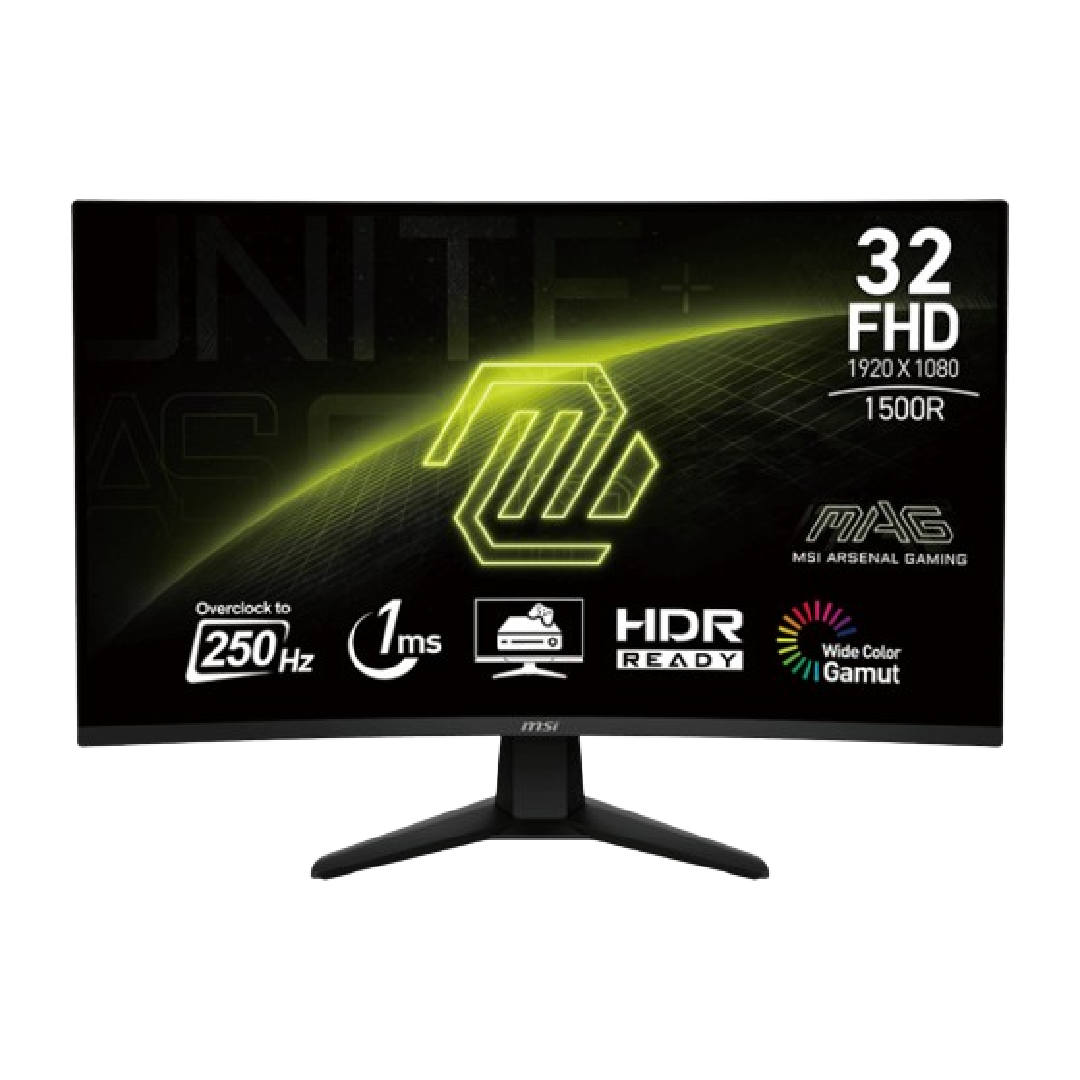 MSI MAG 32C6X 32″ 250Hz 1080p FHD VA Curved Gaming Monitor