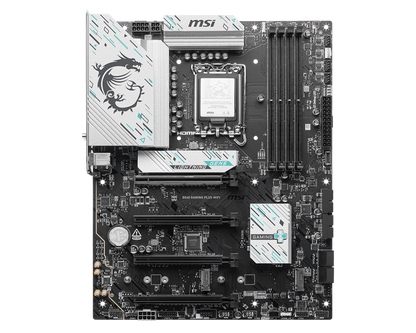 MSI B860 Gaming Plus WiFi - Supports Intel Core Ultra (Series 2) LGA 1851 Socket Processors DDR5 ATX Motherboard, WIFI 7, M.2 Gen5