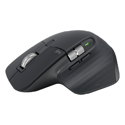 Logitech MX Master 3S Wireless Performance Mouse with Ultra-fast Scrolling, Ergo, 8K DPI, Quiet Clicks, USB-C, Bluetooth, Windows, Linux, Chrome - GRAPHITE