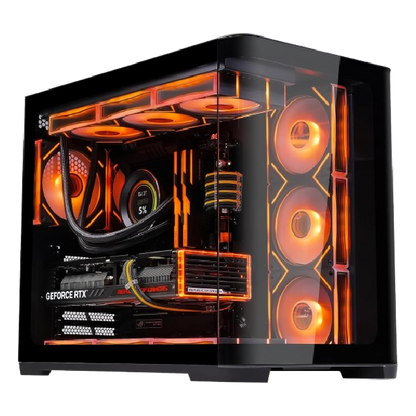 SAMA Neview 2851A Mid Tower Gaming Case - BLACK | WHITE