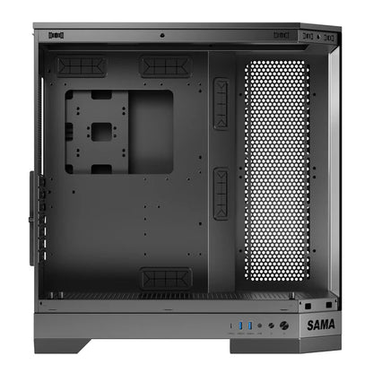 SAMA Neview 3021 Full Tower Gaming Case - BLACK | WHITE