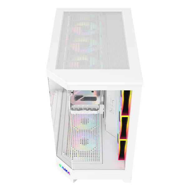 SAMA Neview 3021 Full Tower Gaming Case - BLACK | WHITE