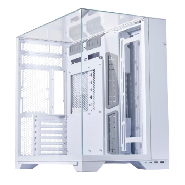 LianLi O11 Vision Mid Tower E-ATX Gaming Case - BLACK | WHITE | CHROME