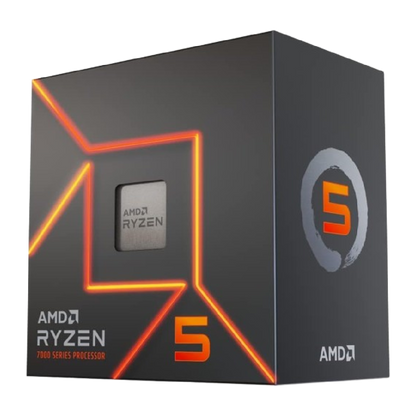 AMD Ryzen 5 7600 desktop processor Box image side view