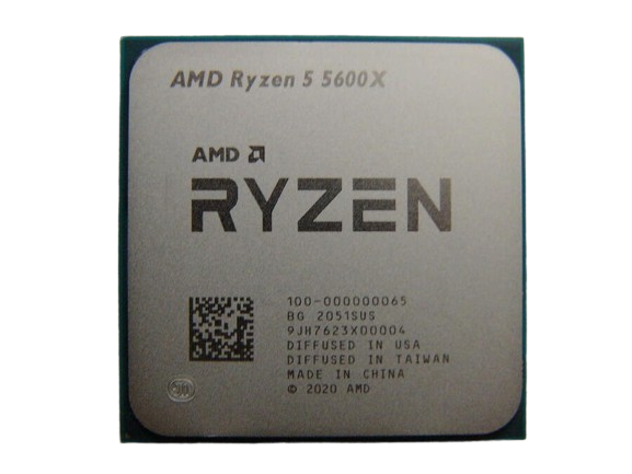 AMD Ryzen 5 5600X Desktop processor chip image