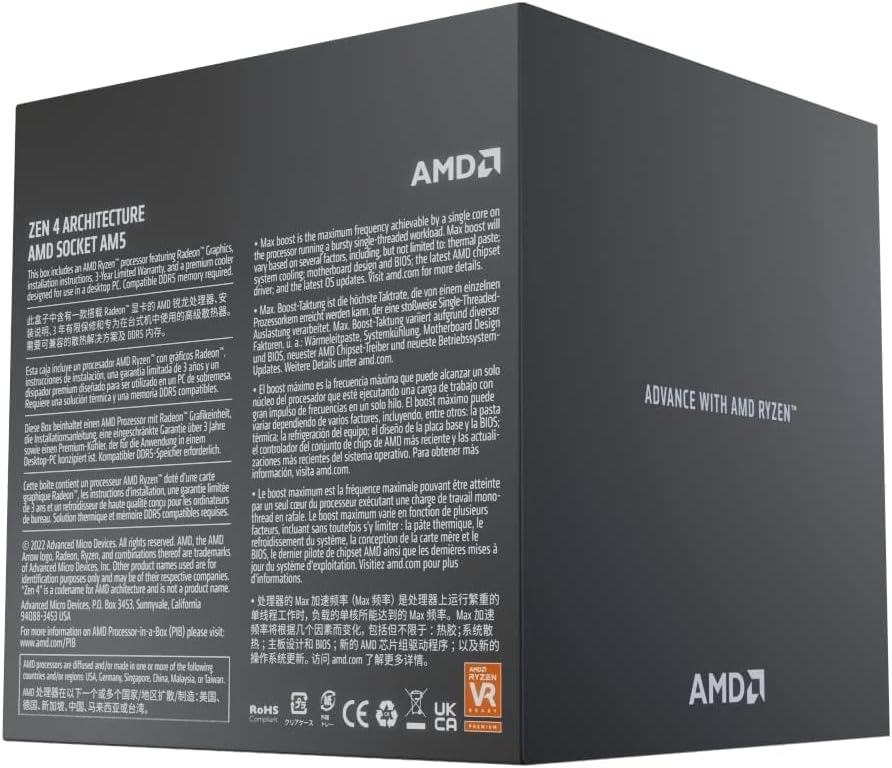 AMD Ryzen 7 7700 Desktop Processor