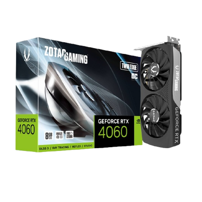 ZOTAC GAMING GeForce RTX 4060 8GB Twin Edge OC Graphics Card