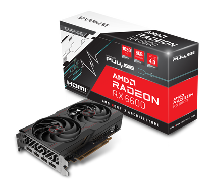 Sapphire PULSE AMD Radeon RX 6600 8GB Graphics Card