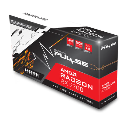 Sapphire PULSE AMD Radeon RX 6700 10GB Graphics Card