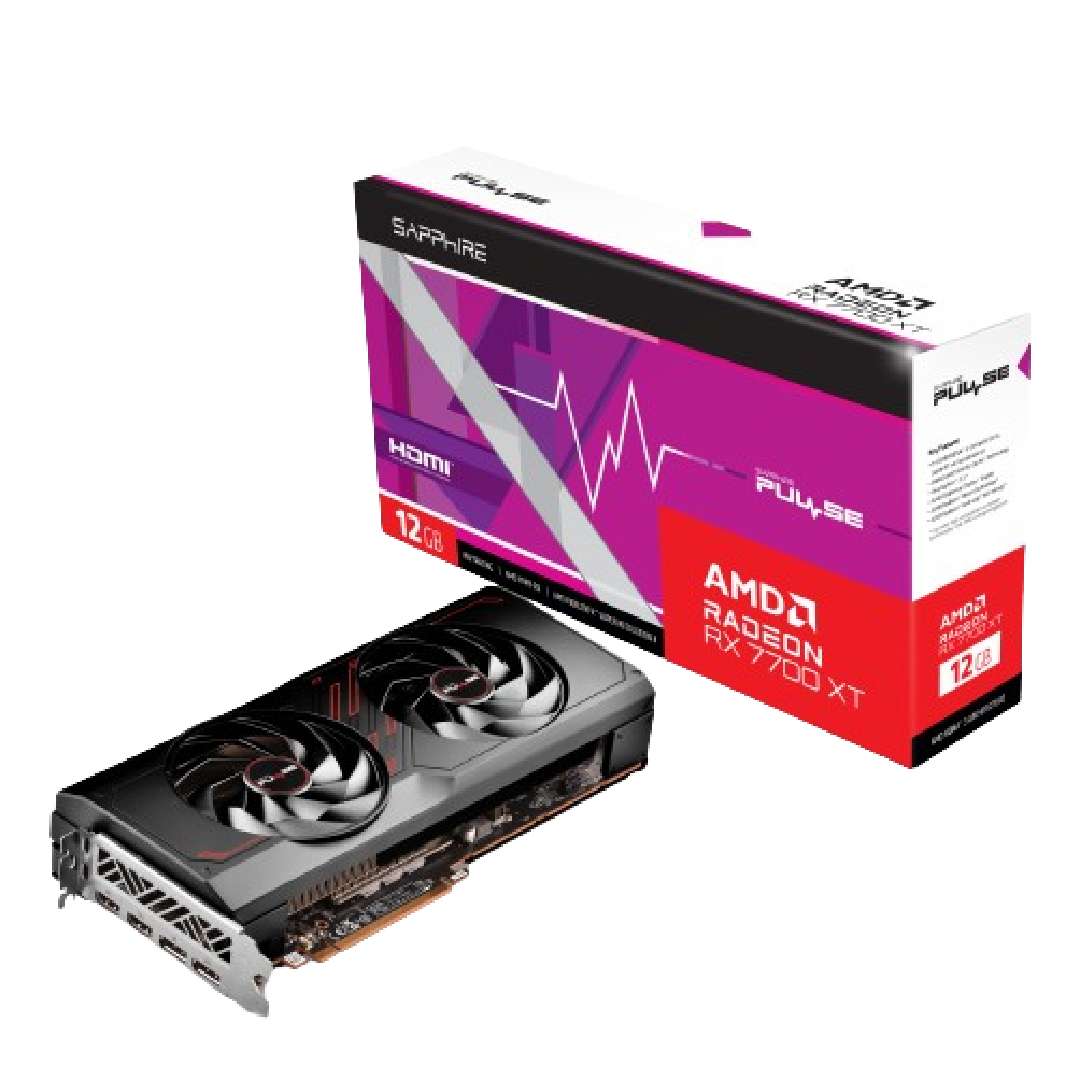 Sapphire PULSE AMD Radeon RX 7700 XT 12GB Graphics Card