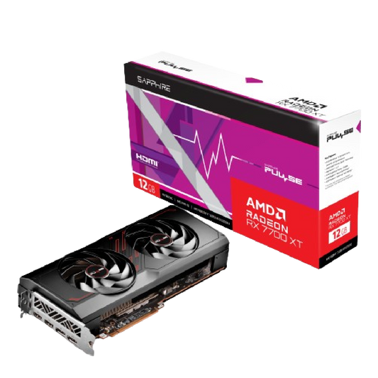 Sapphire PULSE AMD Radeon RX 7700 XT 12GB Graphics Card