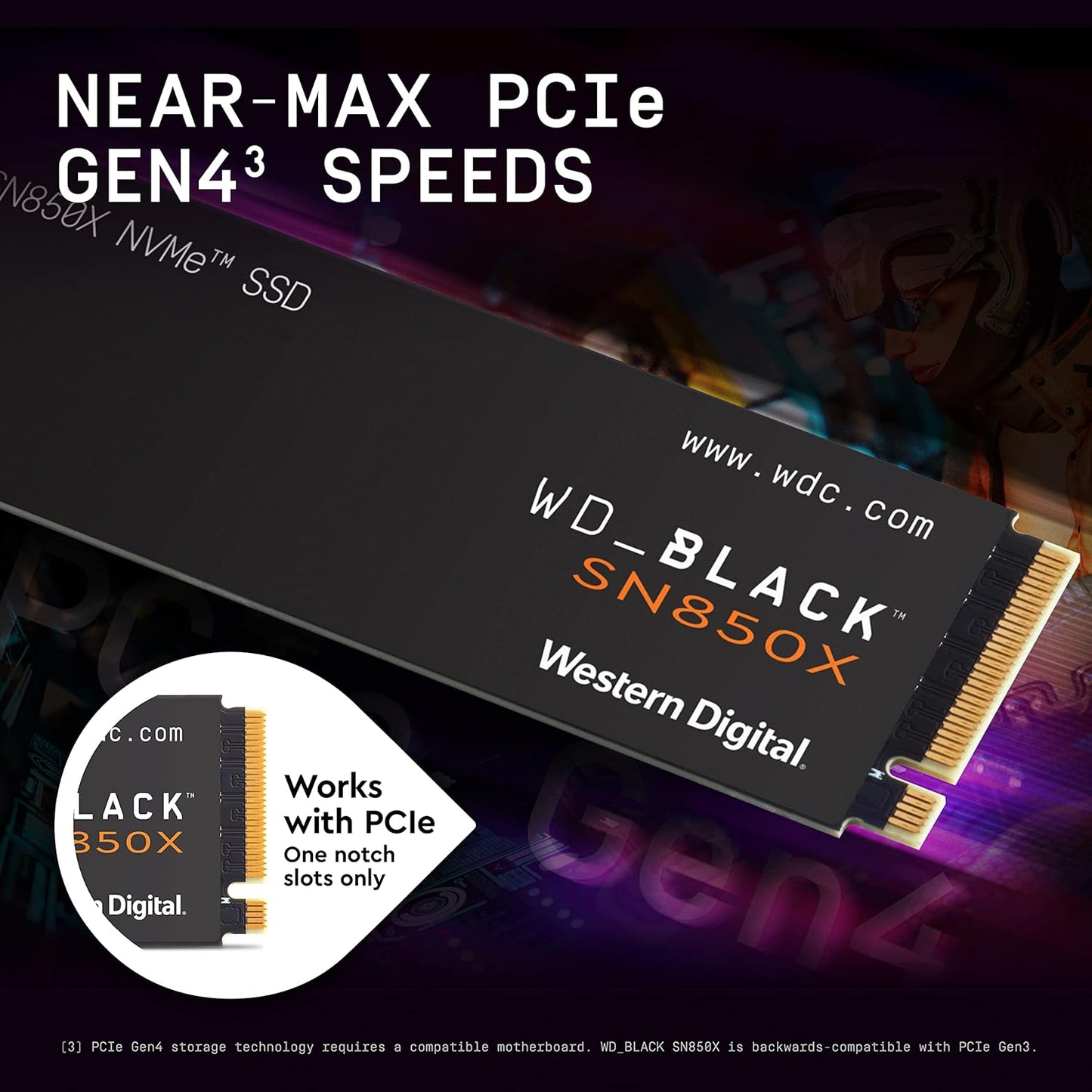 WD Black SN850x 2TB M.2 Gen4 NVMe SSD