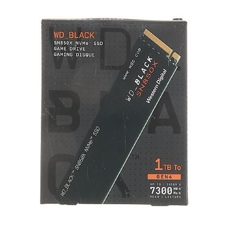 WD Black SN850x 1TB M.2 Gen4 NVMe SSD