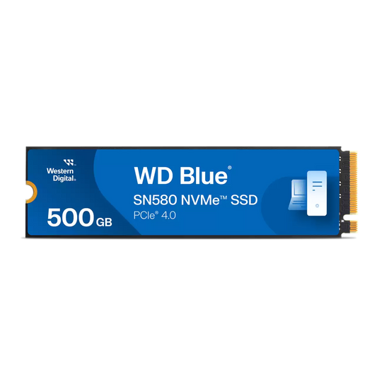 WD Blue SN580 500GB M.2 Gen4 NVMe SSD