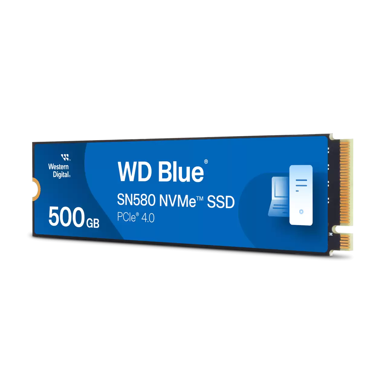 WD Blue SN580 500GB M.2 Gen4 NVMe SSD