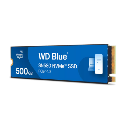 WD Blue SN580 500GB M.2 Gen4 NVMe SSD