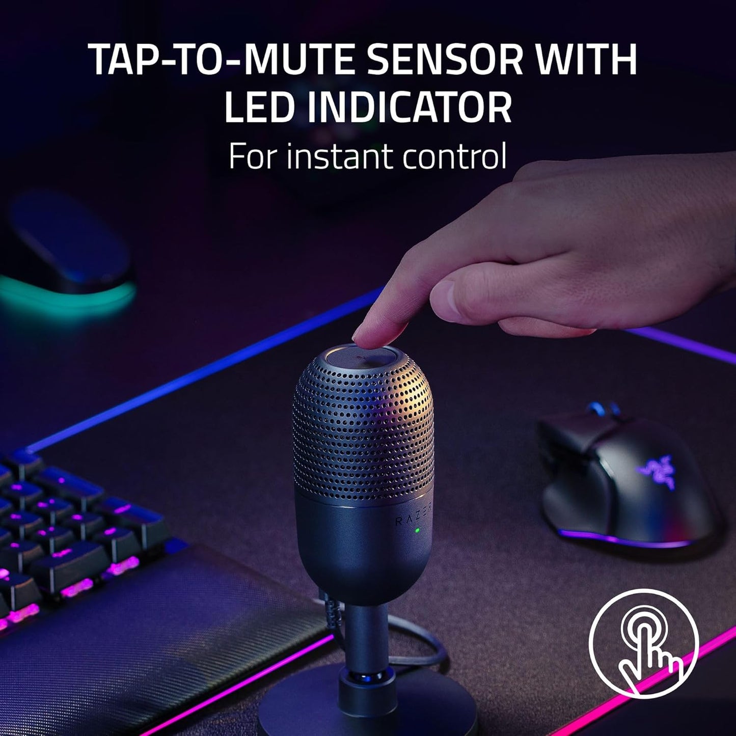 Razer Seiren V3 Mini Ultra-Compact USB Microphone