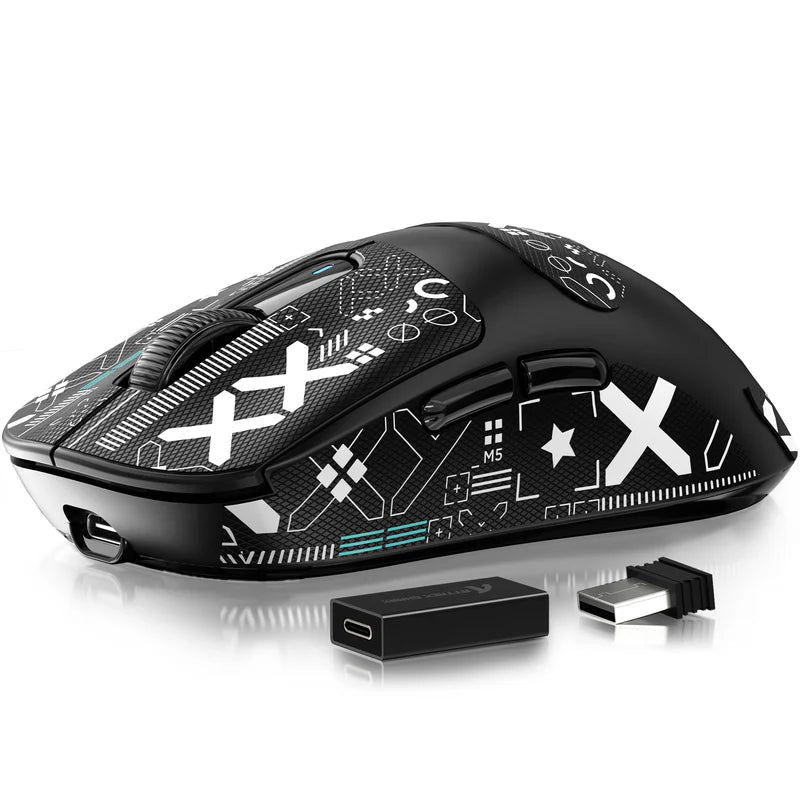 ATTACK SHARK X3 Pro 8K Three Modes Wireless Gaming Mouse PAW3395 Superlight - BLACK | WHITE